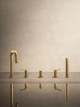 EAST SIDE CRIES121 - Bathtub set with hand shower by CRISTINA Rubinetterie - view 3